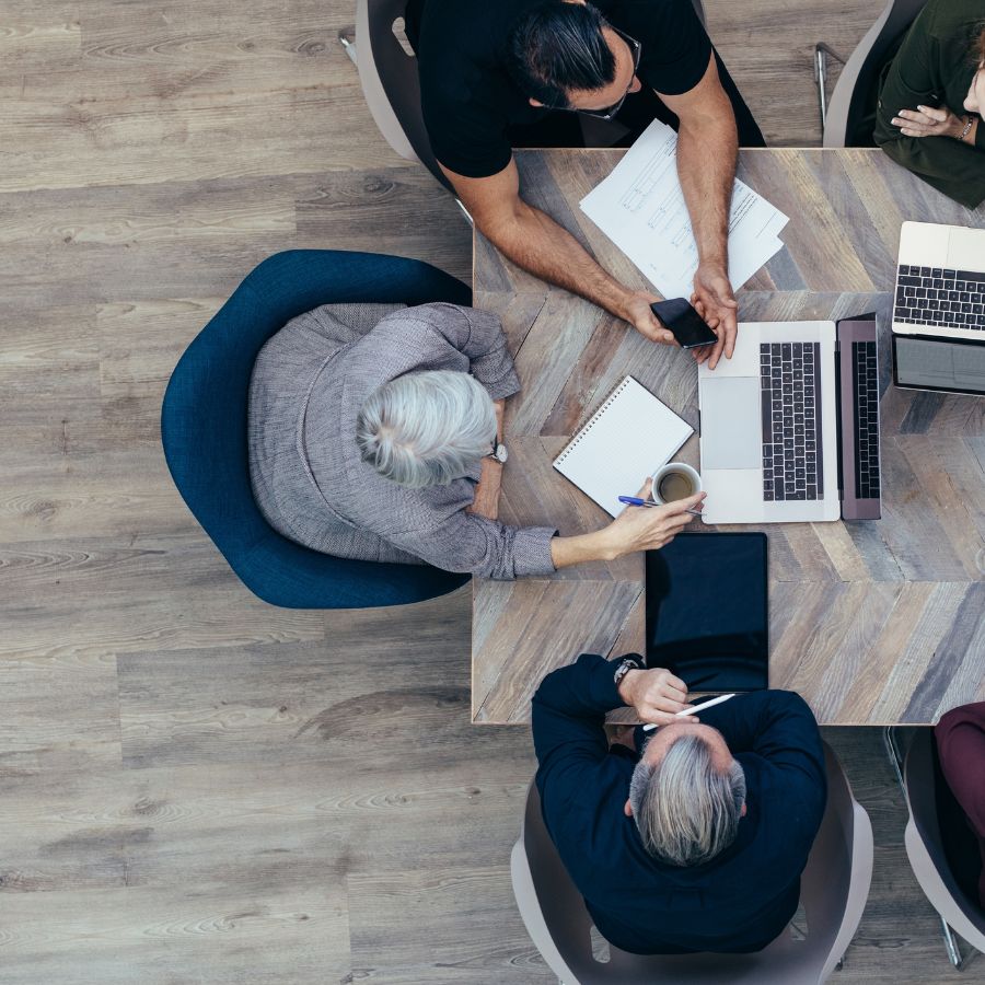 Law office workspace